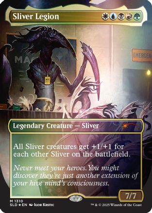 Sliver Legion (1310) (SLD-1310) - Secret Lair Drop Series Foil