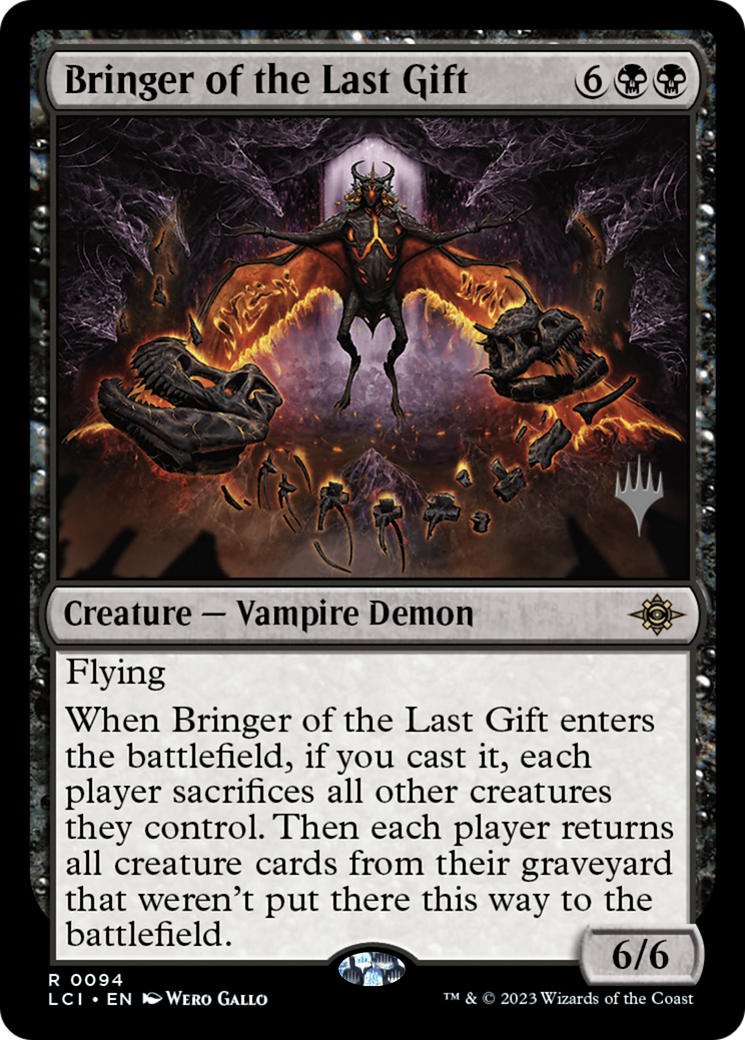 Bringer of the Last Gift (PLCI-94P) - The Lost Caverns of Ixalan Promos - Premium MTG Single from Wizards of the Coast - Just $0.30! Shop now at Game Crave Tournament Store