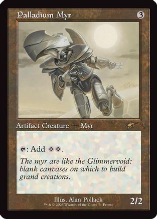 Palladium Myr (Retro Frame) (WPN-003) - WPN & Gateway Promos
