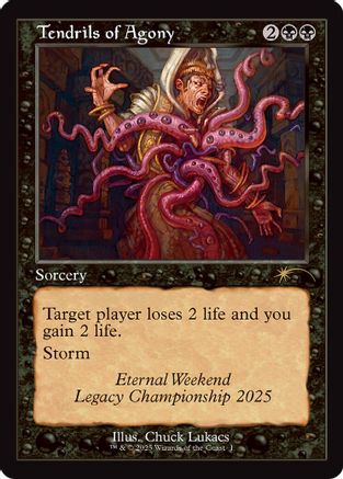 Tendrils of Agony (Retro Frame) (Eternal Weekend 2025 Promo) (UMP-001) - Unique and Miscellaneous Promos Foil