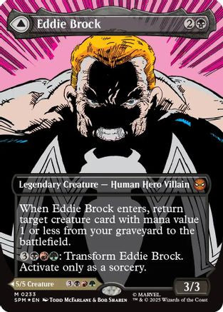 Eddie Brock (0233) (Borderless) (SPM-224) - Marvel's Spider-Man Foil
