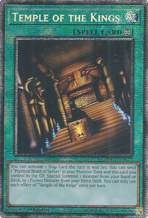 Temple of the Kings (MP25-EN017) - 2025 Mega-Pack 1st Edition