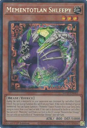Mementotlan Shleepy (MP25-EN083) - 2025 Mega-Pack 1st Edition