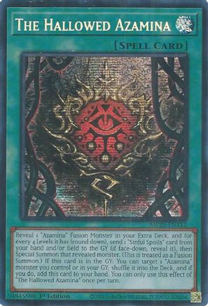 The Hallowed Azamina (MP25-EN112) - 2025 Mega-Pack 1st Edition