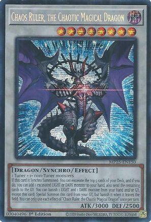 Chaos Ruler, the Chaotic Magical Dragon (MP25-EN150) - 2025 Mega-Pack 1st Edition