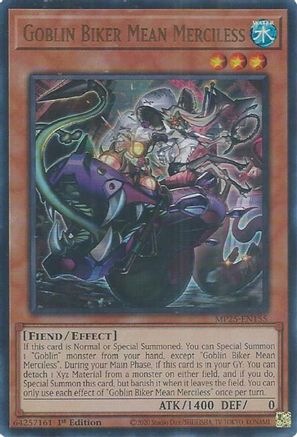 Goblin Biker Mean Merciless (MP25-EN155) - 2025 Mega-Pack 1st Edition