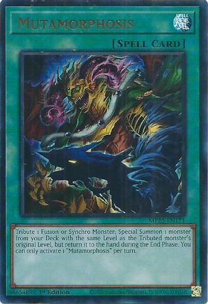 Mutamorphosis (MP25-EN171) - 2025 Mega-Pack 1st Edition