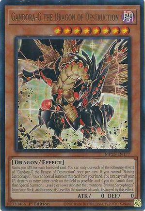 Gandora-G the Dragon of Destruction (MP25-EN177) - 2025 Mega-Pack 1st Edition