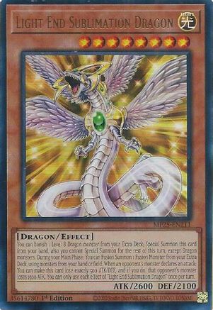 Light End Sublimation Dragon (MP25-EN211) - 2025 Mega-Pack 1st Edition