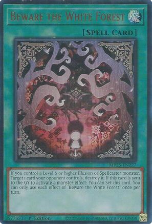 Beware the White Forest (MP25-EN227) - 2025 Mega-Pack 1st Edition