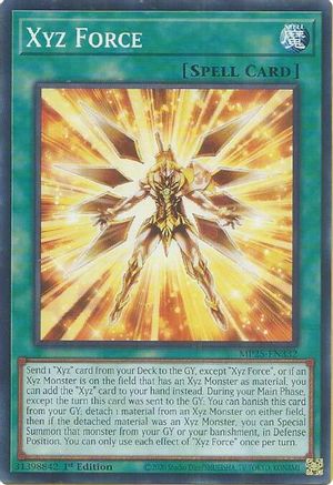 Xyz Force (MP25-EN332) - 2025 Mega-Pack 1st Edition