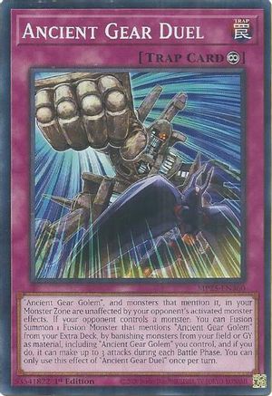 Ancient Gear Duel (MP25-EN360) - 2025 Mega-Pack 1st Edition