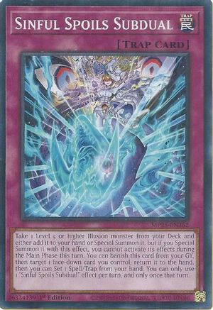 Sinful Spoils Subdual (MP25-EN362) - 2025 Mega-Pack 1st Edition