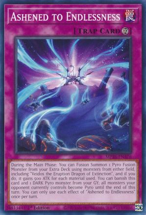 Ashened to Endlessness (MP25-EN376) - 2025 Mega-Pack 1st Edition