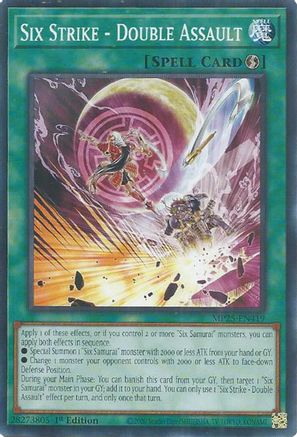 Six Strike - Double Assault (MP25-EN419) - 2025 Mega-Pack 1st Edition