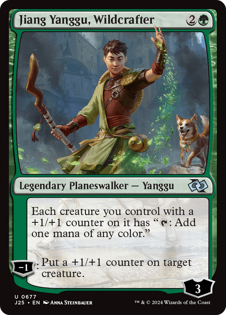 Jiang Yanggu, Wildcrafter (J25-677) - Foundations Jumpstart - Premium MTG Single from Wizards of the Coast - Just $0.25! Shop now at Game Crave Tournament Store