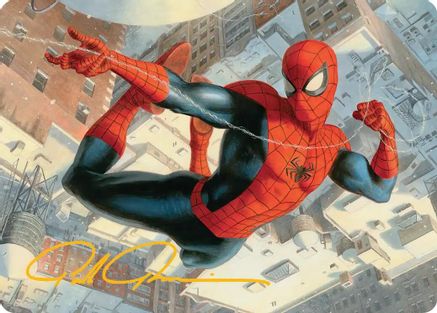 Spider-Man, Peter Parker Art Card (Gold-Stamped Signature) (AASPM-053) - Art Series: Marvel's Spider-Man
