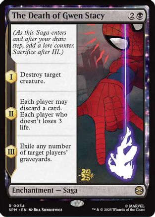 The Death of Gwen Stacy (PRE-054) - Prerelease Cards Foil