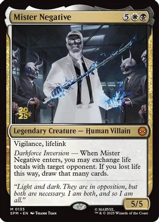 Mister Negative (PRE-135) - Prerelease Cards Foil