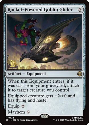Rocket-Powered Goblin Glider (PRE-172) - Prerelease Cards Foil