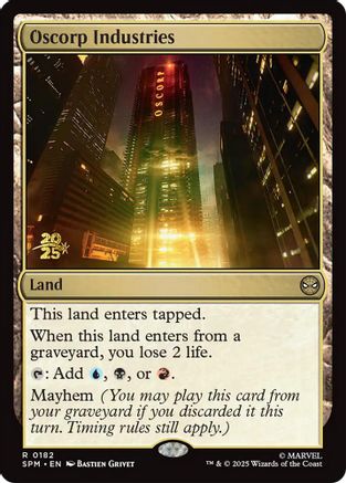 Oscorp Industries (PRE-182) - Prerelease Cards Foil