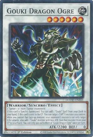 Gouki Dragon Ogre (DOOD-EN041) - Doom of Dimensions 1st Edition
