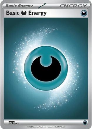 Basic Darkness Energy - 007 7 - MEE Mega Evolution Energies