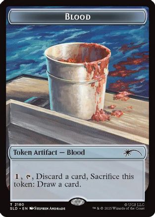 Blood Token (SLD-2180) - Secret Lair Drop Series