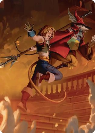 Search for Dagger Scene Art Card (ASFIN-018) - Art Series: FINAL FANTASY
