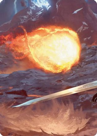 Duelist's Flame Scene Art Card (ASFIN-011) - Art Series: FINAL FANTASY