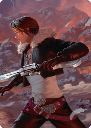 Squall, Gunblade Duelist Scene Art Card (ASFIN-012) - Art Series: FINAL FANTASY