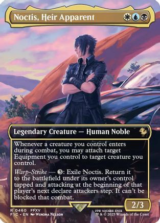 Noctis, Heir Apparent (FIC-460) - Commander: FINAL FANTASY Foil