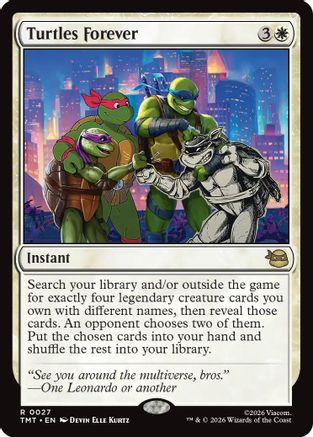 Turtles Forever (TMT-027) - Teenage Mutant Ninja Turtles Foil