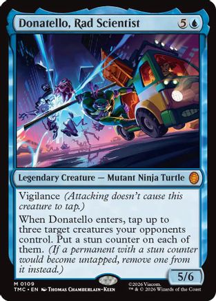 Donatello, Rad Scientist (TMC-109) - Commander: Teenage Mutant Ninja Turtles