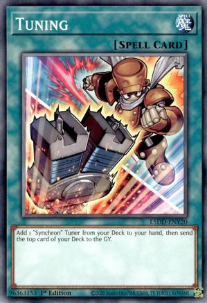 Tuning (Alternate Art) (L5DD-ENY20) - Legendary 5D's Decks 1st Edition