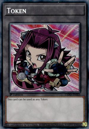 Token (Akiza) (L5DD-ENS05) - Legendary 5D's Decks 1st Edition
