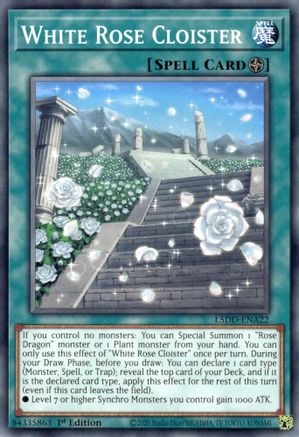 White Rose Cloister (L5DD-ENA22) - Legendary 5D's Decks 1st Edition
