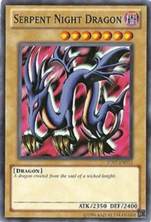 Serpent Night Dragon (TU07-EN013) - Turbo Pack: Booster Seven Unlimited - Premium Yugioh Single from Konami - Just $0.48! Shop now at Game Crave Tournament Store