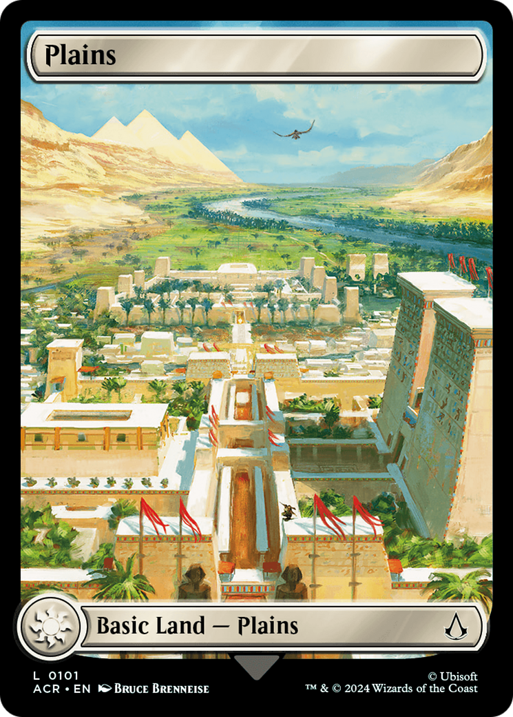 Plains (ACR-101) - Assassin's Creed Foil - Premium MTG Single from Wizards of the Coast - Just $0.26! Shop now at Game Crave Tournament Store