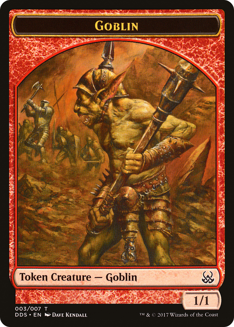 Goblin (TDDS-003) - Duel Decks: Mind vs. Might Tokens - Premium MTG Single from Wizards of the Coast - Just $0.08! Shop now at Game Crave Tournament Store