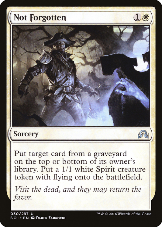 Not Forgotten (SOI-030) - Shadows over Innistrad