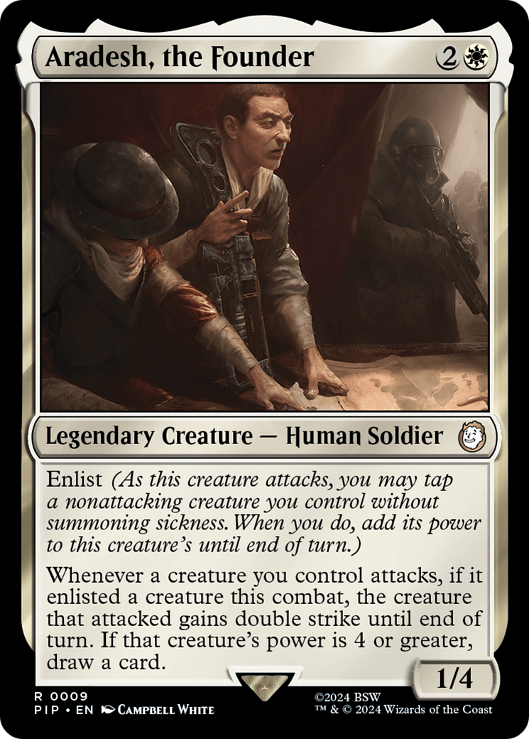 Aradesh, the Founder (PIP-009) - Fallout Foil - Premium MTG Single from Wizards of the Coast - Just $0.26! Shop now at Game Crave Tournament Store