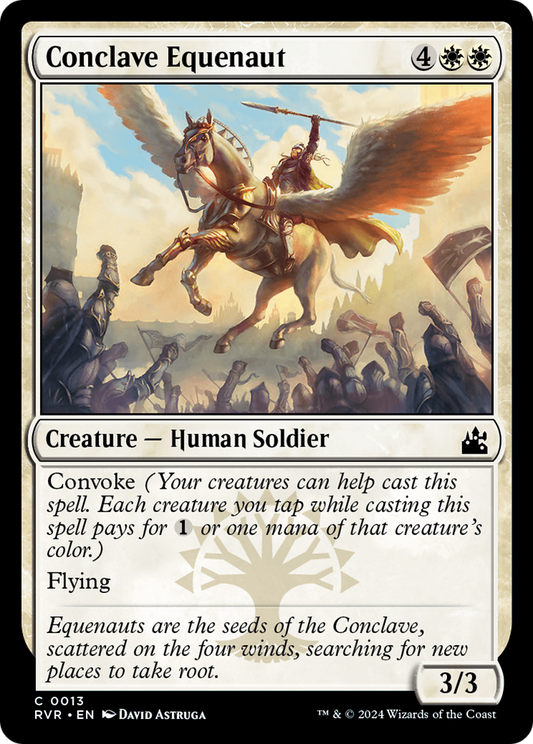 Conclave Equenaut (RVR-013) - Ravnica Remastered - Premium MTG Single from Wizards of the Coast - Just $0.25! Shop now at Game Crave Tournament Store