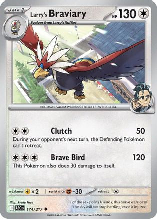 Larry's Braviary 174 - ME Ascended Heroes Reverse Holofoil