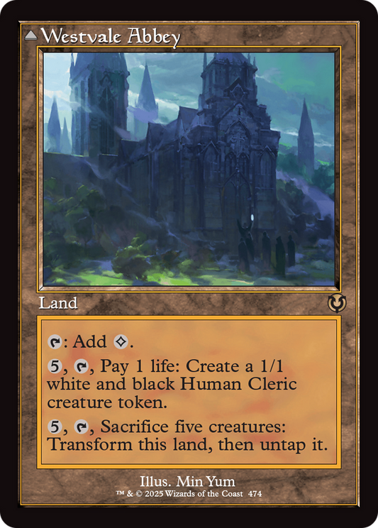 Westvale Abbey // Ormendahl, Profane Prince (Retro Frame) (-474) - Innistrad Remastered - Premium MTG Single from Wizards of the Coast - Just $0.54! Shop now at Game Crave Tournament Store