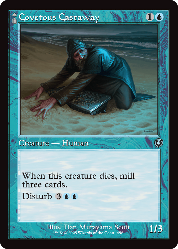 Covetous Castaway (Retro Frame) (-456) - Innistrad Remastered - Premium MTG Single from Wizards of the Coast - Just $0.25! Shop now at Game Crave Tournament Store