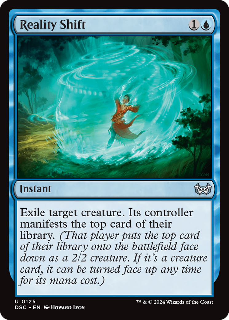Reality Shift (DSC-125) - Duskmourn: House of Horror Commander - Premium MTG Single from Wizards of the Coast - Just $0.25! Shop now at Game Crave Tournament Store