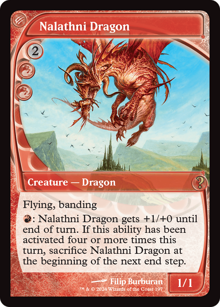 Nalathni Dragon (MB2-197) - Mystery Booster 2 - Premium MTG Single from Wizards of the Coast - Just $0.28! Shop now at Game Crave Tournament Store
