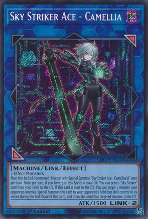 Sky Striker Ace - Camellia (Secret Rare) (L26D-ENS31) - Legendary Modern Decks 2026 1st Edition