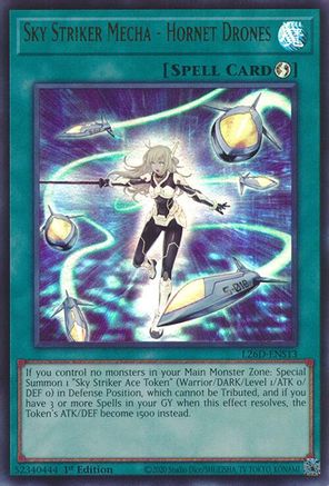Sky Striker Mecha - Hornet Drones (L26D-ENS13) - Legendary Modern Decks 2026 1st Edition